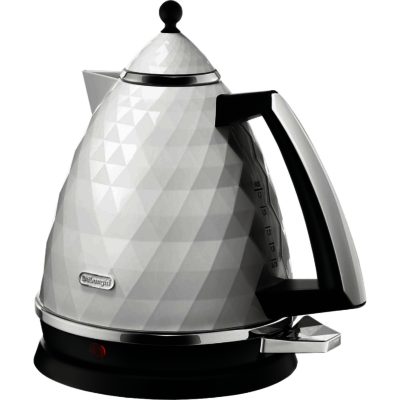 Delonghi KBJ3001.W Brillante Jug Kettle in White Delonghi KBJ3001.W Brillante Jug Kettle in White
